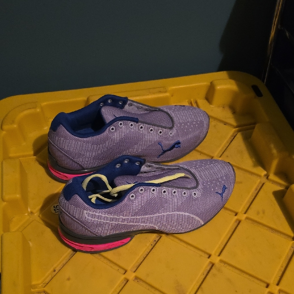 Puma Purple and Blue Athletic Shoes
